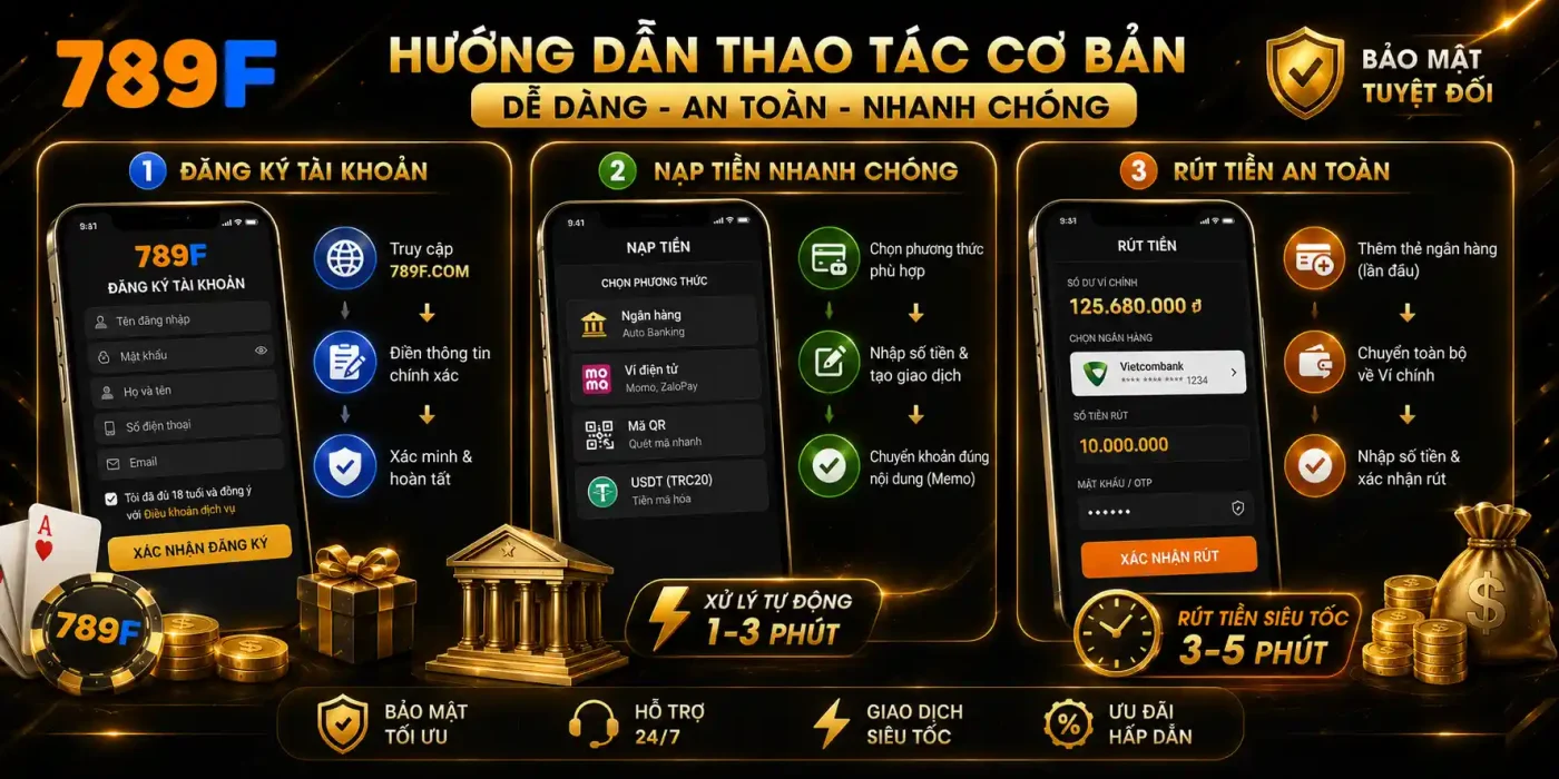 Trang chủ Bật mí cẩm nang làm chủ 789F cho tân thủ